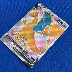 Pokemon {Charizard V} SWSH050 Full Art Holo Black Star Promo NM/Unplayed - Image 3
