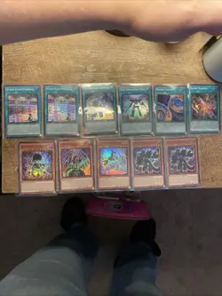 Lot Of 11 Holo Doom Of Dimensions Yugioh Cards. All NM +Bonus FREE SHIPPING! - Image 1