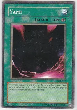 M) Yugioh - Konami - Yu-Gi-Uh! - Yami - SDP-037 - Trading Card - Image 1