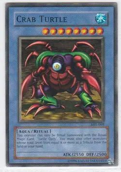 M) Yugioh - Konami - Yu-Gi-Uh! - Crab Turtle - MRL-069 - Trading Card - Image 1