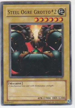 M) Yugioh - Konami - Yu-Gi-Uh! - Steel Ogre Grotto #2 - PSV-001 - Trading Card - Image 1