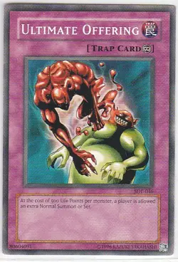 M) Yugioh - Konami - Yu-Gi-Uh! - Ultimate Offering - SDP-046 - Trading Card - Image 1