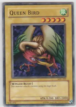 GS) Yugioh - Konami - Yu-Gi-Uh! - Queen Bird - MRL-009 - Trading Card - Image 1