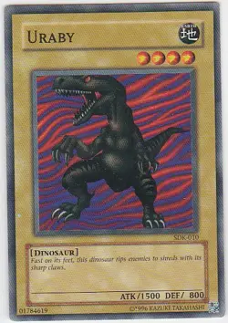 M) Yugioh - Konami - Yu-Gi-Uh! - Uraby- SDK-010 - Trading Card - Image 1