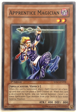 YuGiOh! - Apprentice Magician - SDSC-EN008 - 1st Edition - Common - Image 1