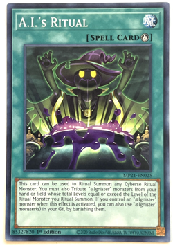 YuGiOh! - A.I.'s Ritual - MP21-EN025 - 1st Edition - Common - Image 1