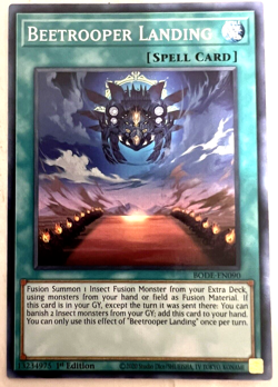 YuGiOh! - Beetrooper Landing - BODE-EN090 - 1st Edition - Common - Image 1