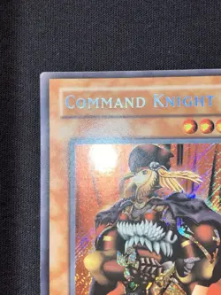 YuGiOh Misprint Error Command Knight CT1-EN003 Limited Super + Secret Rare - Image 3