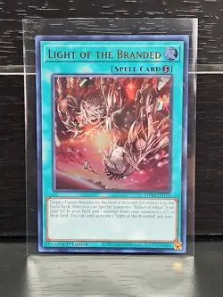 Yugioh! Light of the Branded - MP24-EN178 - Ultra Rare - 1st Edition Near Mint, - Image 1