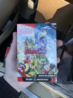 New Pokemon TCG Trading Card Game Scarlet and Violet Base Set Booster Bundle - Image 1