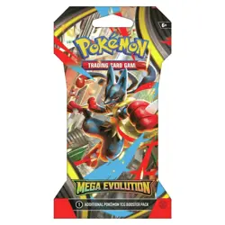 Pokemon Mega Evolution Sleeved New Booster Pack - 10 Cards / Pack - Random Art - Image 1