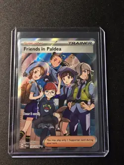 Friends Of Paldea Pokemon card - Prismatic Evolutions - Pokemon Trainer - Image 1