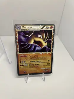 Pokemon TCG Card HGSS Triumphant Machamp Prime 95/102 Holo Ultra Rare - Image 5