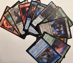Magic The Gathering Final Fantasy Card Bulk Lot Of 100+ C/U/R - Image 1