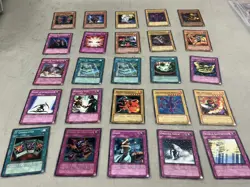 Vintage Yu-Gi-Oh Cards Lot 25 PSV. 1st Edition Rare. Trap, Spell, Fire, Magic - Image 1