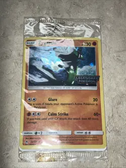 Pokemon ZYGARDE Card FORBIDDEN LIGHT 72/131 Legendary PROMO NEW SEALED READ - Image 1