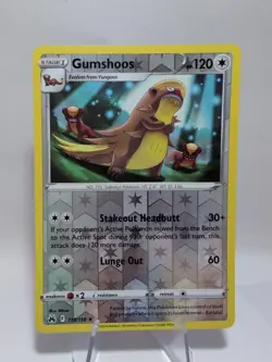 Gumshoos 118/159 Reverse Holo Crown Zenith Pokemon TCG Card NM - Image 1
