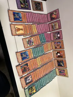 Yugioh! 108 1996 Card Lot; Rares 1st Edition Halos. DRI Lot. Trap Spell Earth - Image 1