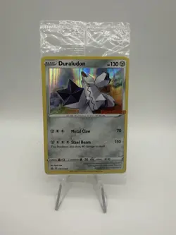Pokemon TCG Duraludon GameStop Exclusive Stamp Promo SWSH028 Card 2020 Sealed - Image 1