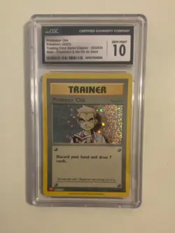 2023 POKEMON TRADING CARD GAME CLASSIC #024/034 PROFESSOR OAK CGC 10 GEM MINT - Image 1
