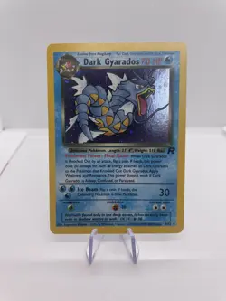 Pokemon TCG Dark Gyarados Holo Card Team Rocket Set 8/82 (LP) - Image 1