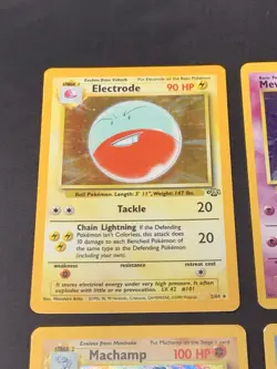 Pokemon Vintage Holo Rare WOTC Era Card Lot Base Set, Fossil, Jungle MP/HP - Image 2