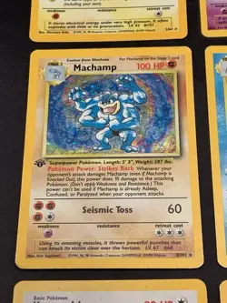 Pokemon Vintage Holo Rare WOTC Era Card Lot Base Set, Fossil, Jungle MP/HP - Image 5