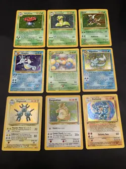 Vintage Rare Holo Pokemon Card Lot WOTC Neo Revelation, Jungle, Base Set MP/HP - Image 1