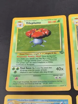 Vintage Rare Holo Pokemon Card Lot WOTC Neo Revelation, Jungle, Base Set MP/HP - Image 2