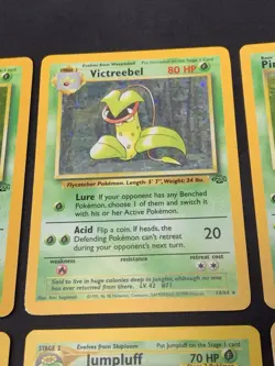 Vintage Rare Holo Pokemon Card Lot WOTC Neo Revelation, Jungle, Base Set MP/HP - Image 3
