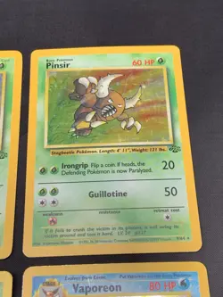 Vintage Rare Holo Pokemon Card Lot WOTC Neo Revelation, Jungle, Base Set MP/HP - Image 4