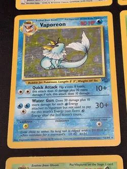 Vintage Rare Holo Pokemon Card Lot WOTC 1999 Base Set, Jungle, Fossil - MP/HP - Image 5