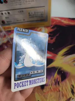 Pokemon Karte Card Pocket Monsters Carddass 1997 japanese Lapras NM- - Image 2