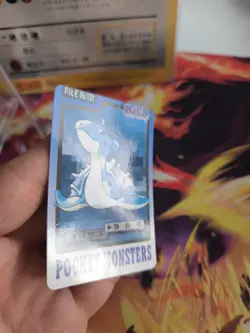Pokemon Karte Card Pocket Monsters Carddass 1997 japanese Lapras NM- - Image 3