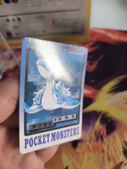 Pokemon Karte Card Pocket Monsters Carddass 1997 japanese Lapras NM- - Image 4
