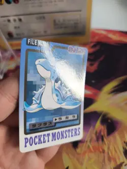 Pokemon Karte Card Pocket Monsters Carddass 1997 japanese Lapras NM- - Image 5