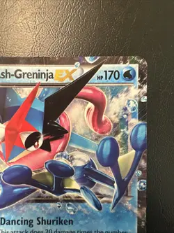 Ash-Greninja EX Pokemon Black Star Promos Foil Card #XY133 -NM - Image 3