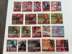 One piece tcg 220 Card SR Lot - Image 3
