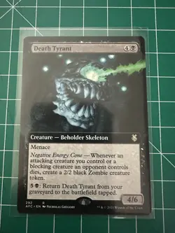 Death Tyrant (Extended Art) #292 Regular MTG Adventures Forgotten Realms AFC NM - Image 1