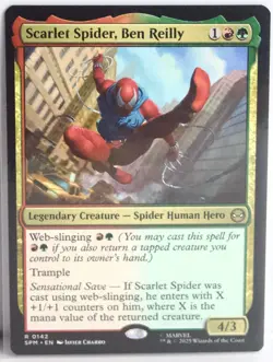 Scarlet Spider, Ben Reilly [New, Near Mint] Rare {Spider-man MTG} - Image 1