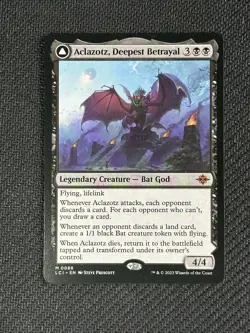 Aclazotz, Deepest Betrayal / Temple of the Dead - Lost Caverns Ixalan - MTG LCI - Image 1