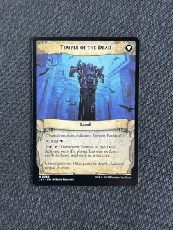 Aclazotz, Deepest Betrayal / Temple of the Dead - Lost Caverns Ixalan - MTG LCI - Image 2
