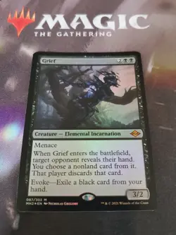 Mtg. Grief. Foil. Modern Horizons 2. Pack Fresh - Image 1