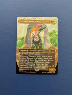 MTG Gishath, Sun's Avatar: The Lost Caverns of Ixalan #330 - NM - Image 1
