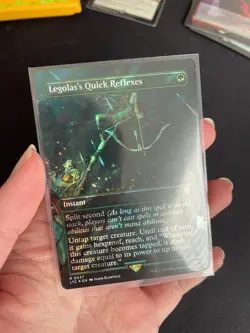 ✨ Legolas's Quick Reflexes (Borderless) (Surge Foil) LOTR - Image 1