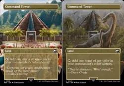 Command Tower - Borderless Double-sided Land - Jurassic World Collection - Near - Image 1