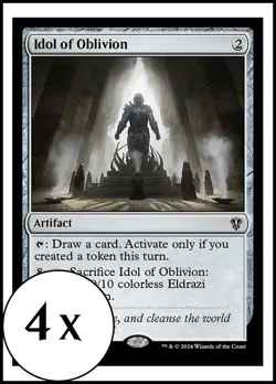 MTG - 4 x Idol of Oblivion - Playset of 4 - Karlov Manor Commander - Image 1