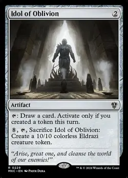 MTG - 4 x Idol of Oblivion - Playset of 4 - Karlov Manor Commander - Image 2