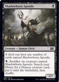 MTG Shadowborn Apostle (89) | LP | Double Masters 2022 (2X2) - Image 1