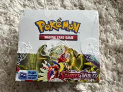 Pokemon TCG Scarlet And Violet Base Set Booster Box New Factory Sealed - Image 1